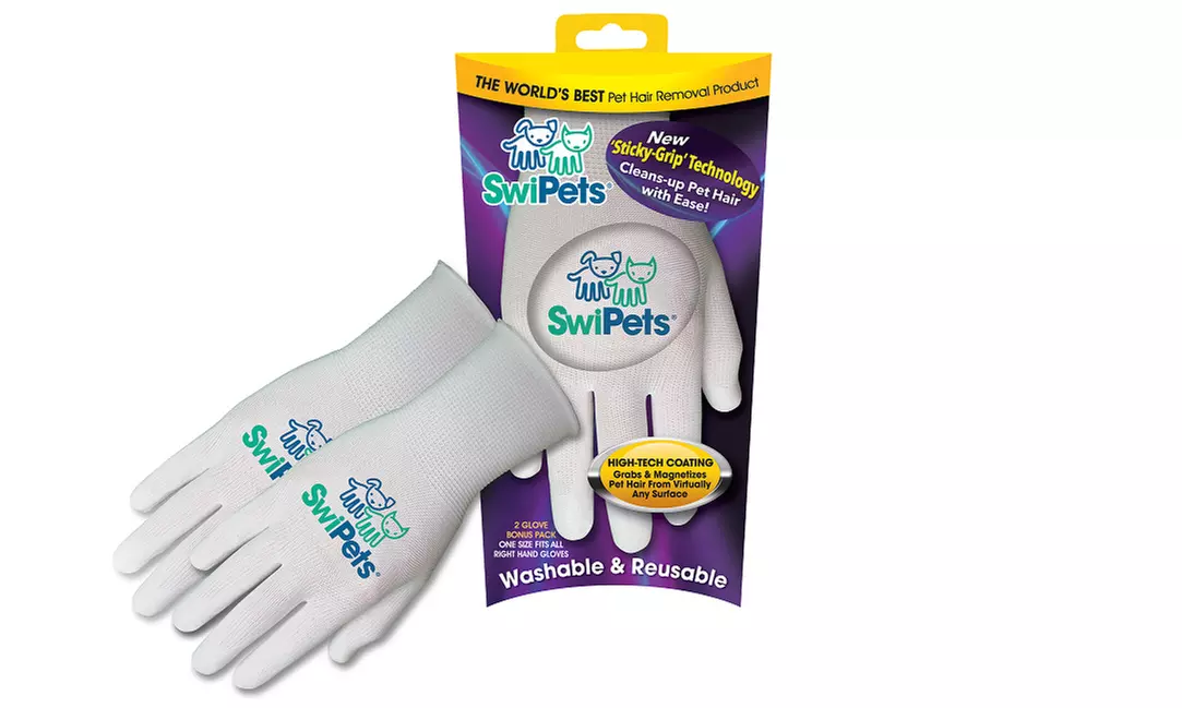 SwiPets Pet Hair Removal Gloves (2-Pack) - Primary Image
