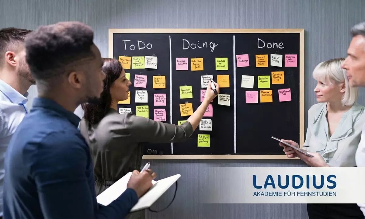 Onlinekurs Scrum Master opt. mit Fernlehrerbetreuung & Zertifikat bei Laudius (bis zu 81% sparen) - Primary Image