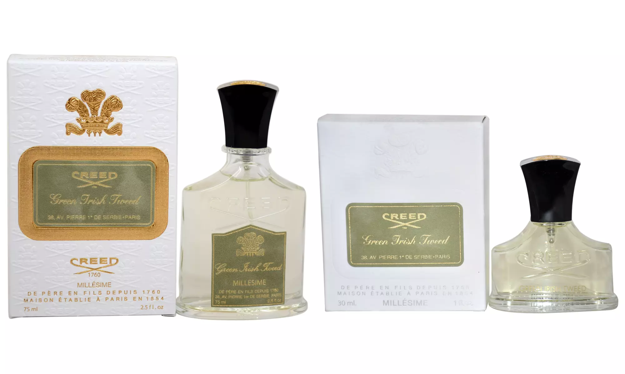 Creed Green Irish Tweed Millésime Spray for Men; 1.0 or 2.5 Fl. Oz. from $89.99–$119.99 - Primary Image