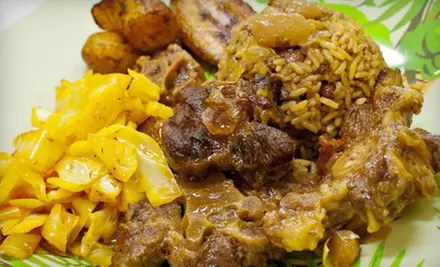 Jamaican Fare for Two or Four at Jamaica Jamaica Cuisine (Up to Half Off) - Primary Image