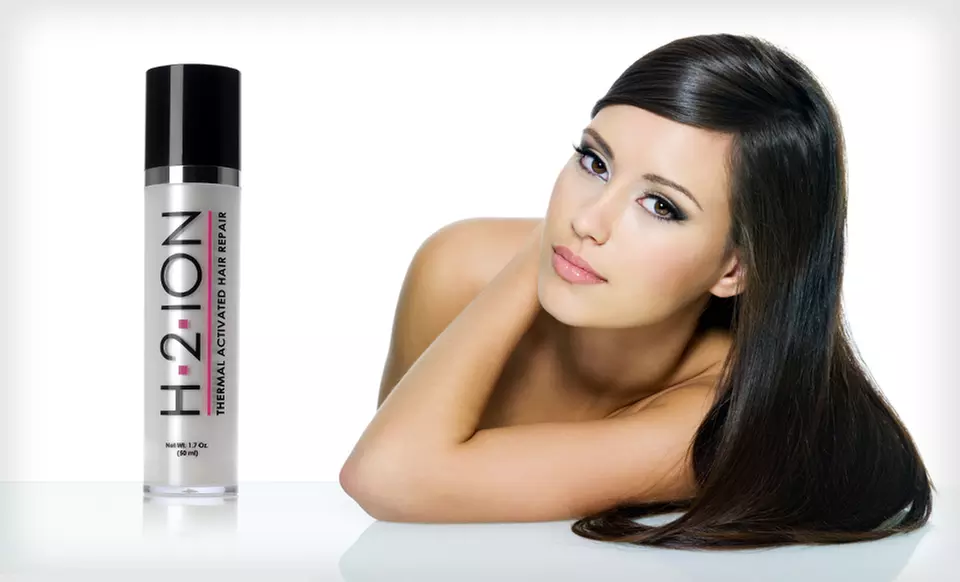 One or Two Bottles of H2-Ion Thermal-Activated Hair-Repair Serum (Up to 82% Off). Free Shipping. - Primary Image