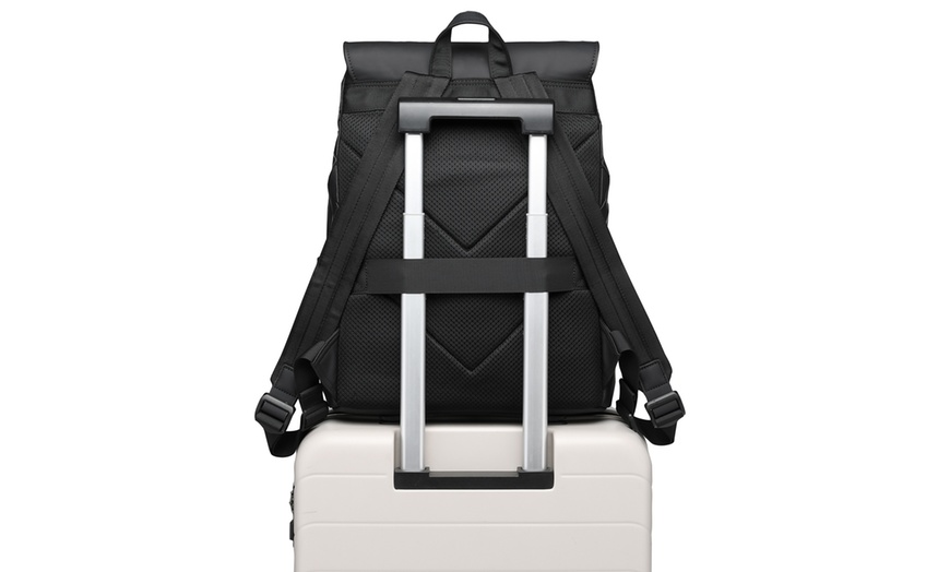 Image 10: Water-Resistant Laptop Backpack 16L