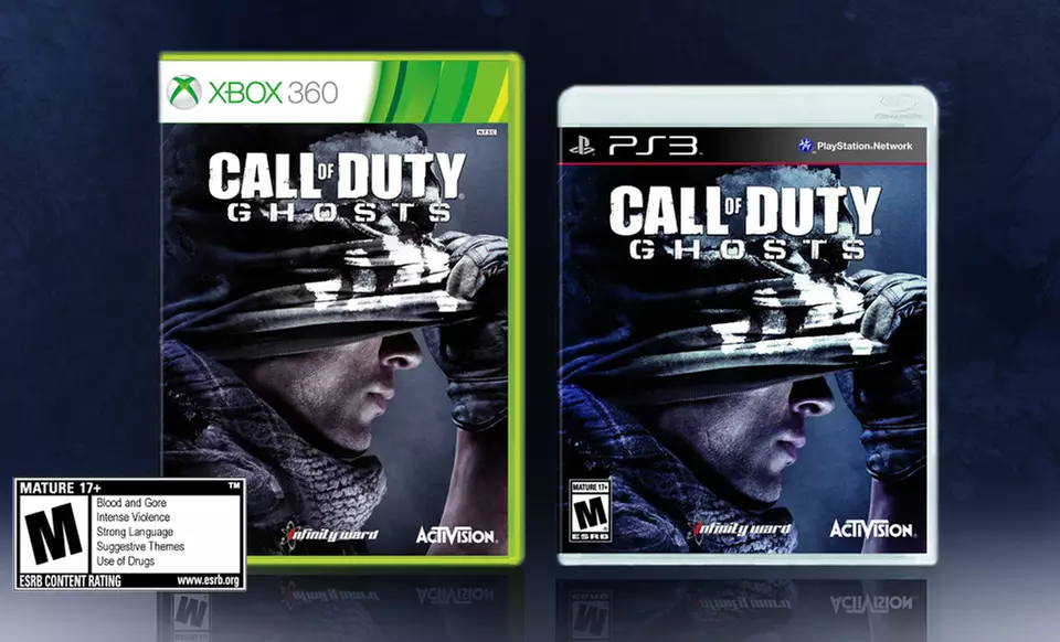 Call of Duty: Ghosts Pre-Order with Street Date Delivery on November 5 for PS3 or Xbox 360. Free Shipping and Returns. - Primary Image