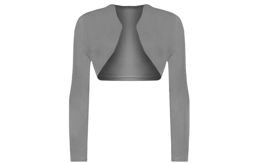 Image 8: Women's Long Sleeve Bolero