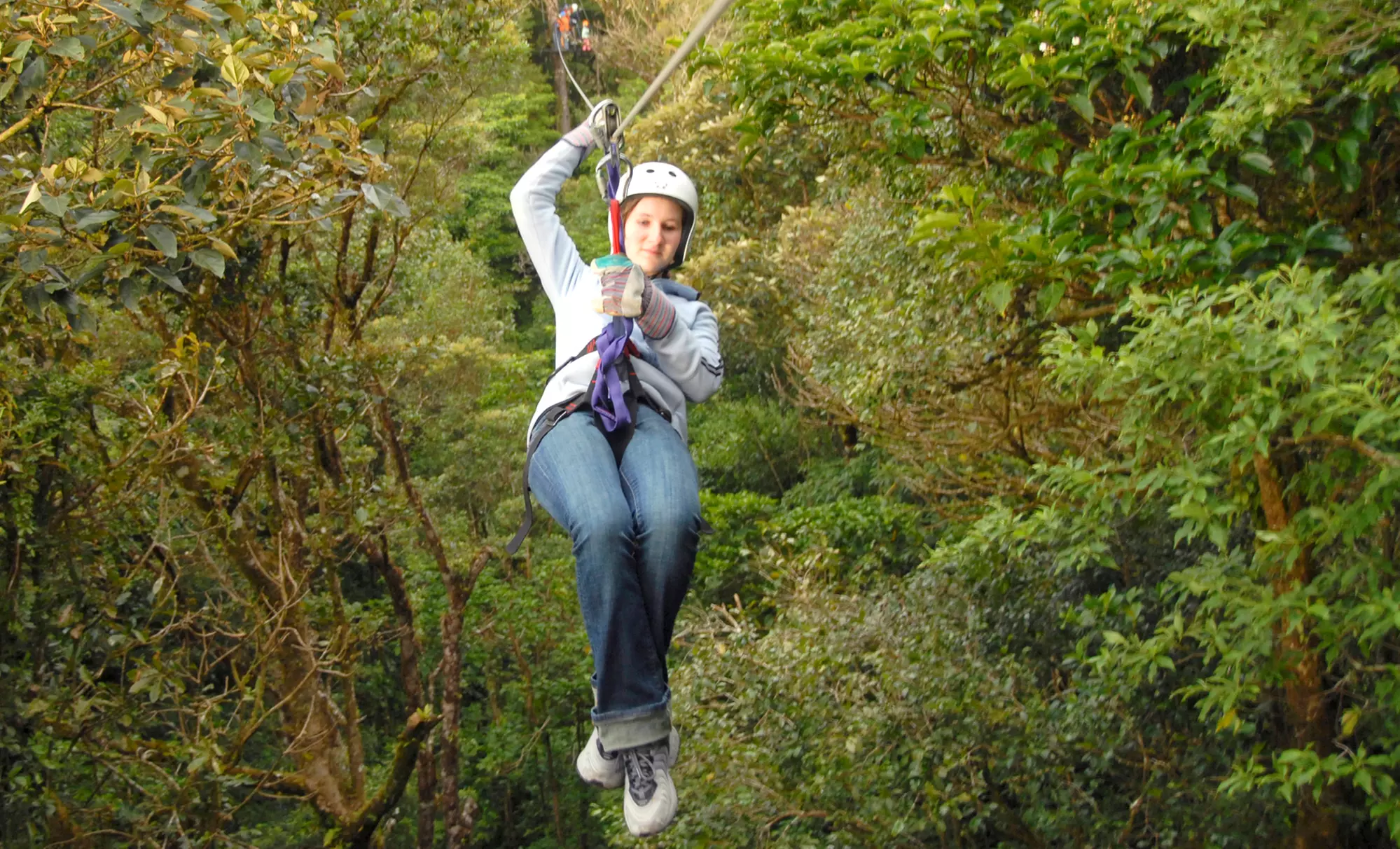 Zipline Adventure for Two or Four or Zipline Party for up to 16 at Engelke Farm (Up to 54% Off) - Primary Image