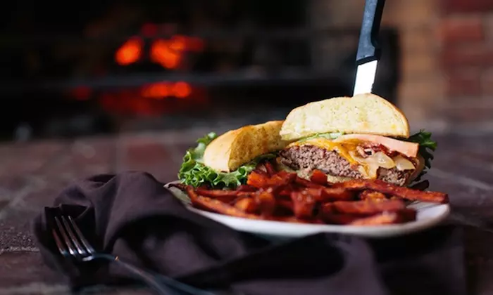Rustic Pub Fare for Lunch or Dinner at The Tipsy Toboggan (Up to 50% Off). Three Options Available. - Primary Image
