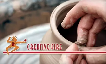 $50 for Three-Session Adult Pottery Class ($100 Value) or $45 for Three-Session Children's Pottery Class ($90 Value) at Creative Fire in Wauwatosa - Primary Image