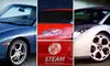 Half-Day Supercar Rentals from Steam Hot Car Rentals in Cambridge. Choose One of Three Luxury Automobiles.