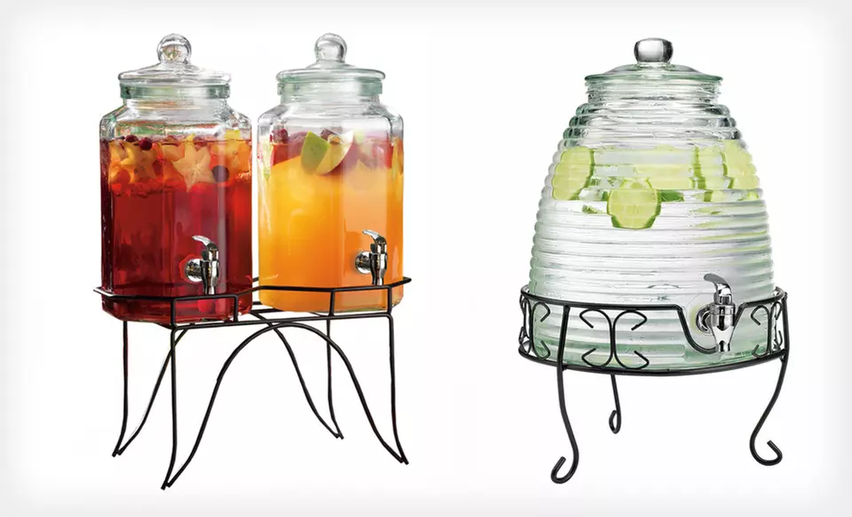 Home Essentials Drink Dispensers in Beehive, Bell, Bird, or Hexagon Styles (Up to Half Off). Free Shipping and Returns. - Primary Image