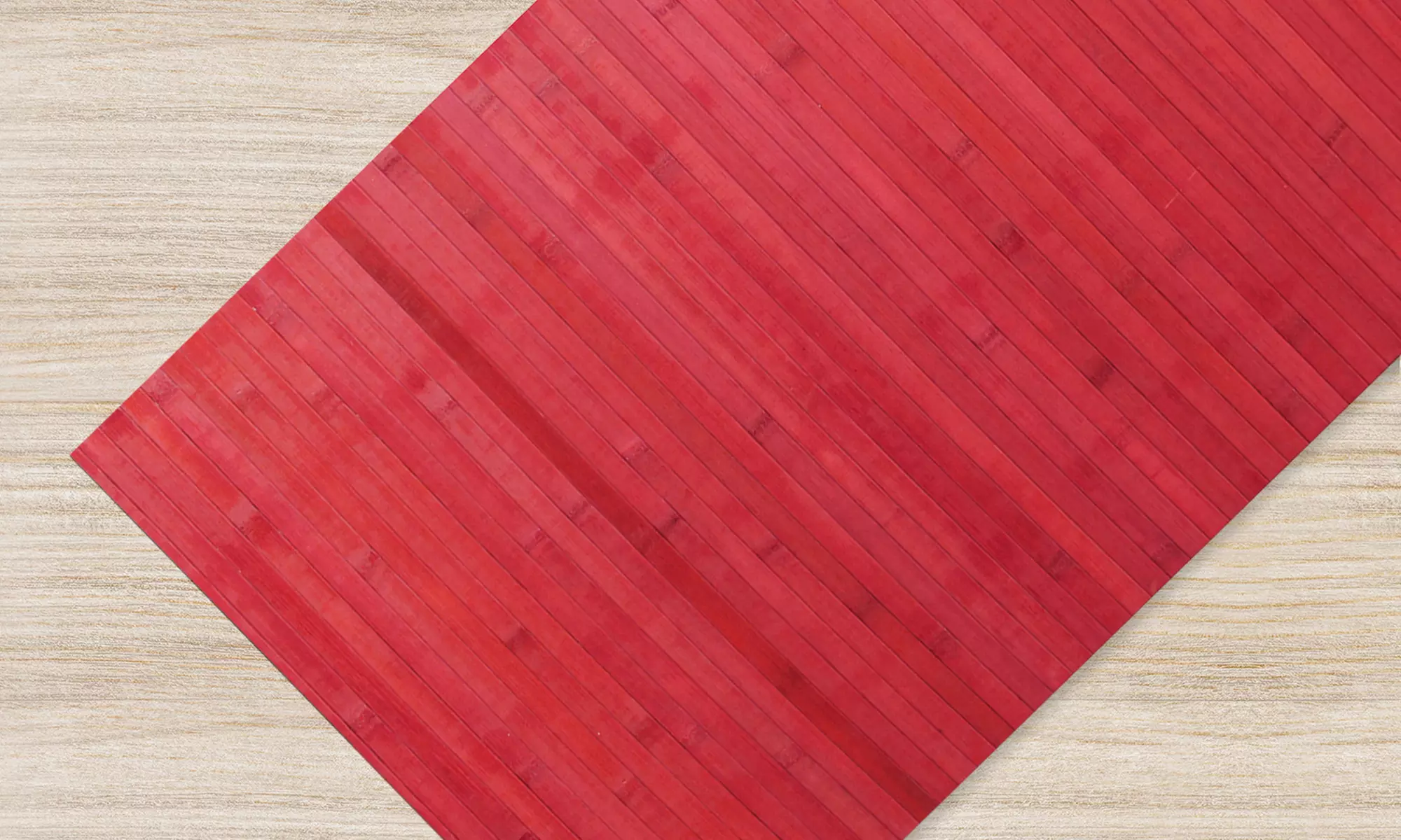 Teppich-Läufer aus Bambus