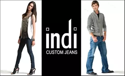 $85 for $155 Worth of Custom-Fit Jeans from Indi - Primary Image