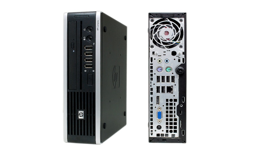 Image 2: HP Elite 8000 USFF Core 2 Duo 4GB