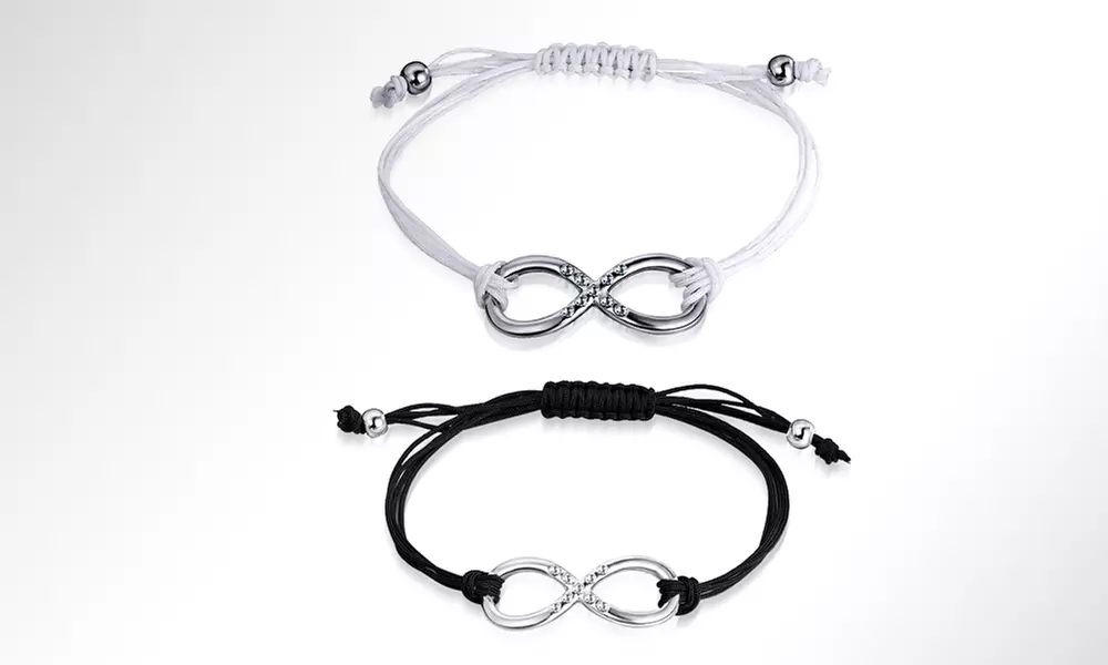 Infinity Bracelet Made With SWAROVSKI ELEMENTS for £6.99 With Free Delivery (67% Off) - Primary Image