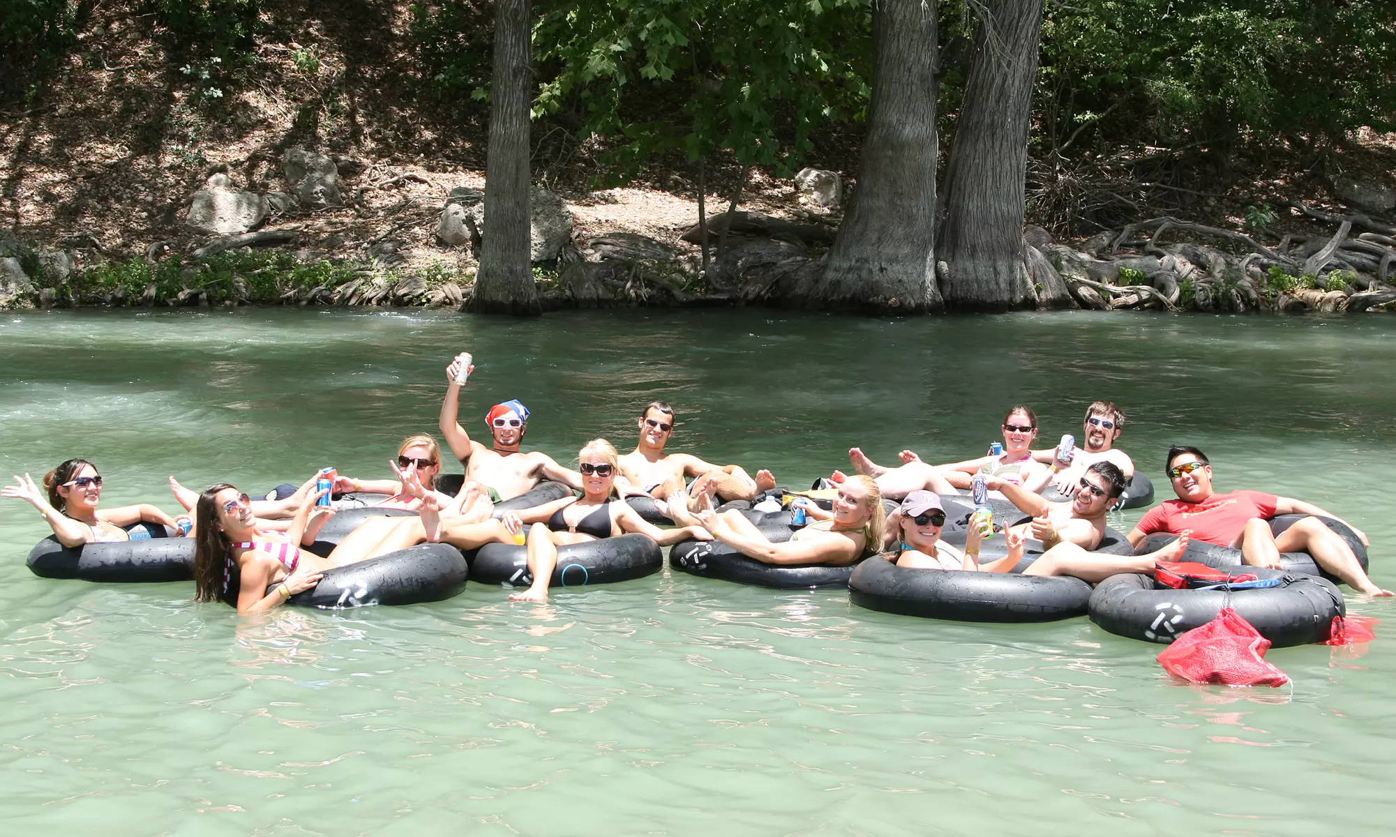 $19 for Tube Rentals for Two at Rockin’ R River Rides in New Braunfels ($36 Value) - Primary Image