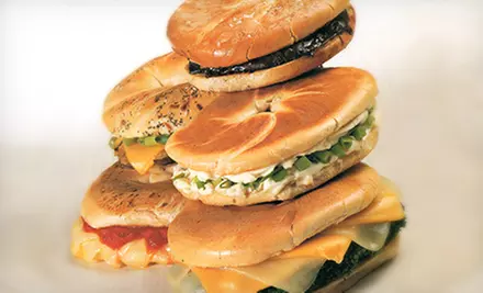 Sweet or Savory Bagel Smashes at Bagel Smashery (Half Off). Four Options Available. - Primary Image