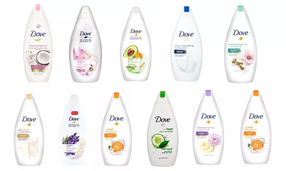 Dove Body Wash Shower Gel (6-Pack) - Second Medium