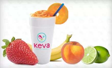 $10 for $20 Worth of Smoothies and Drinks at Keva Juice  - Primary Image