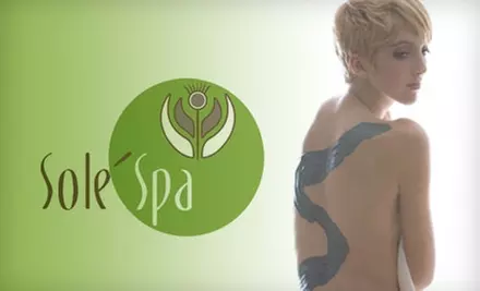 $30 for Your Choice of Massage or Full-Body Polish at Solé Spa (Up to $65 Value) - Primary Image