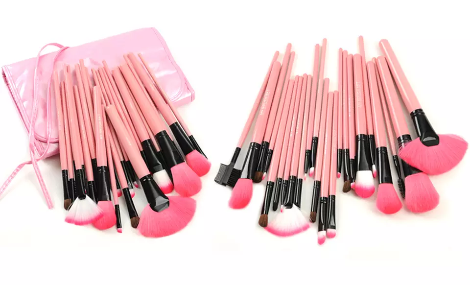 Pink 24pc Premium Brush Set - Primary Image