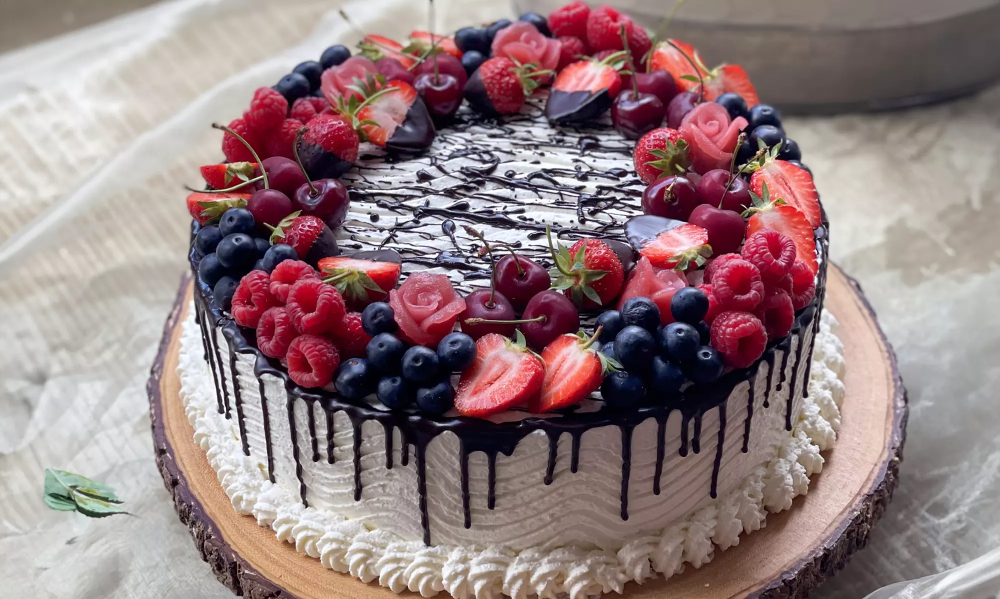 Hausgemachte Torte & Heißgetränk für 1 - 8 Personen