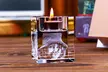 3D Kristall-Kerzenhalter, personalisierbar mit Foto und Text, von Justyling (80% sparen) - Second Medium