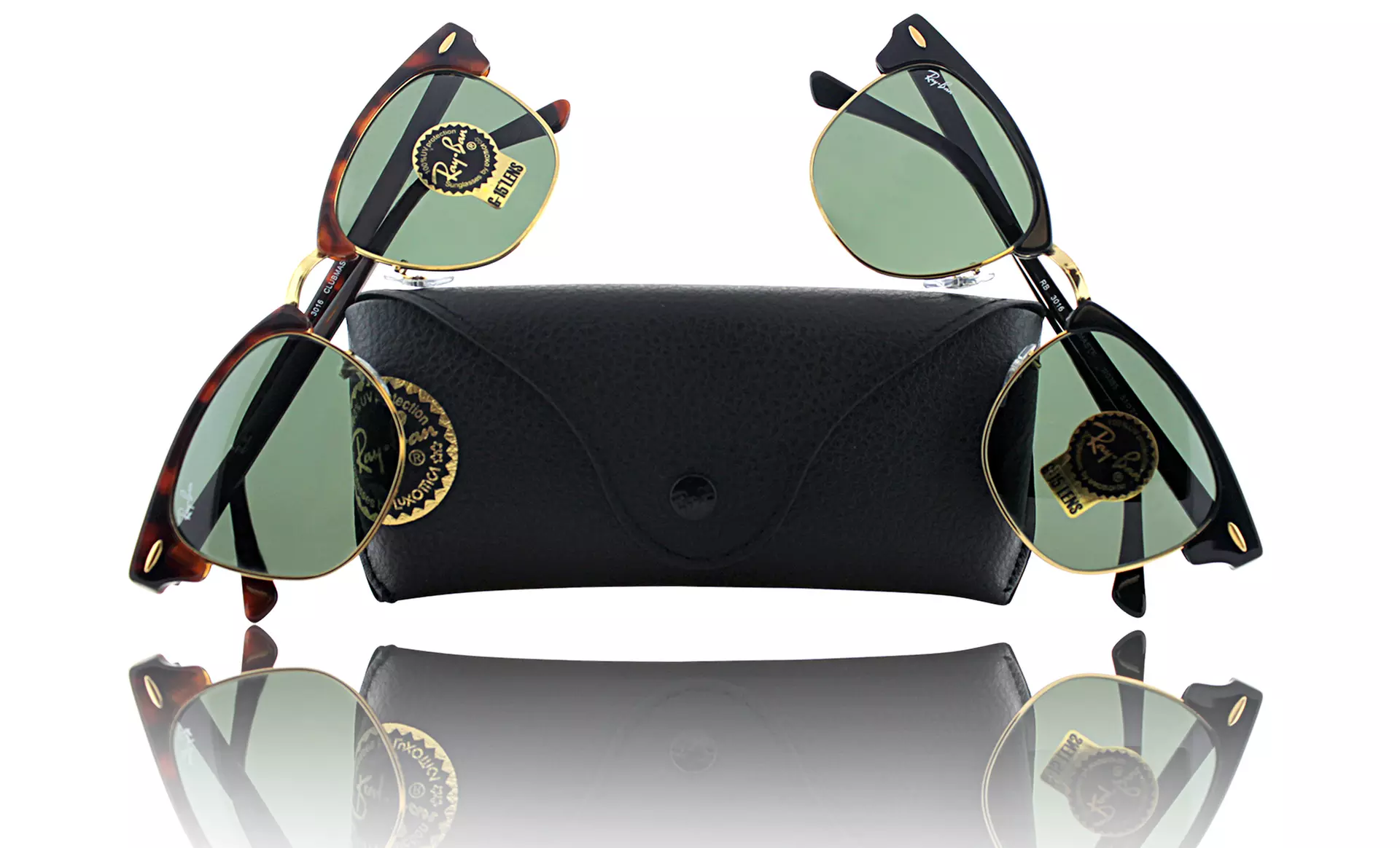 Ray-Ban Clubmaster Unisex Sunglasses - Primary Image