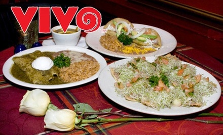 $15 for $30 Worth of Traditional Tex-Mex Fare at Vivo - Primary Image