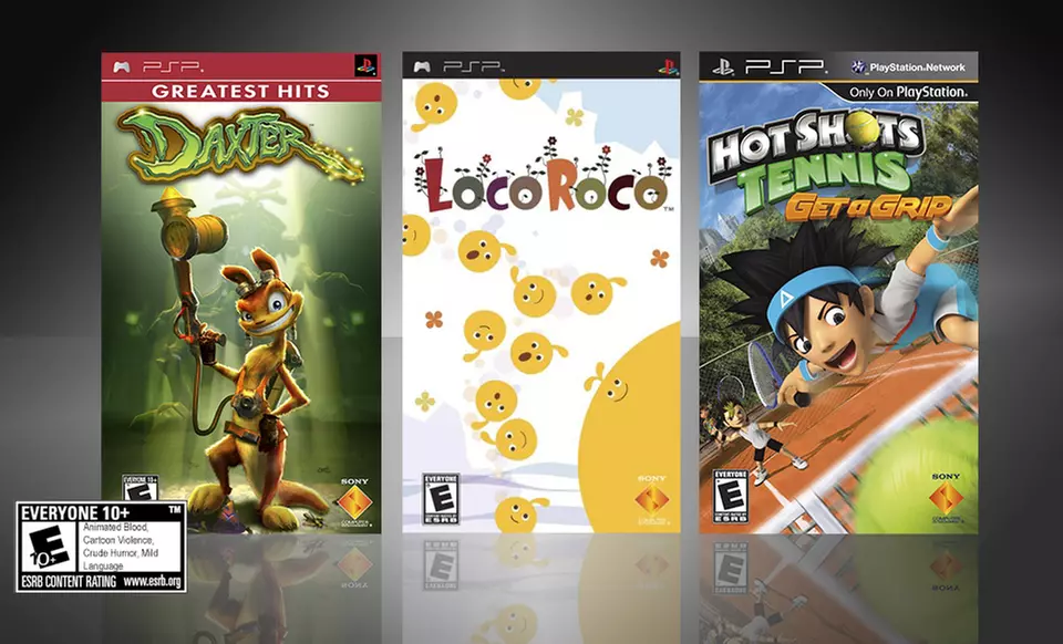 PSP 3-Game Bundle. Free Returns. - Primary Image