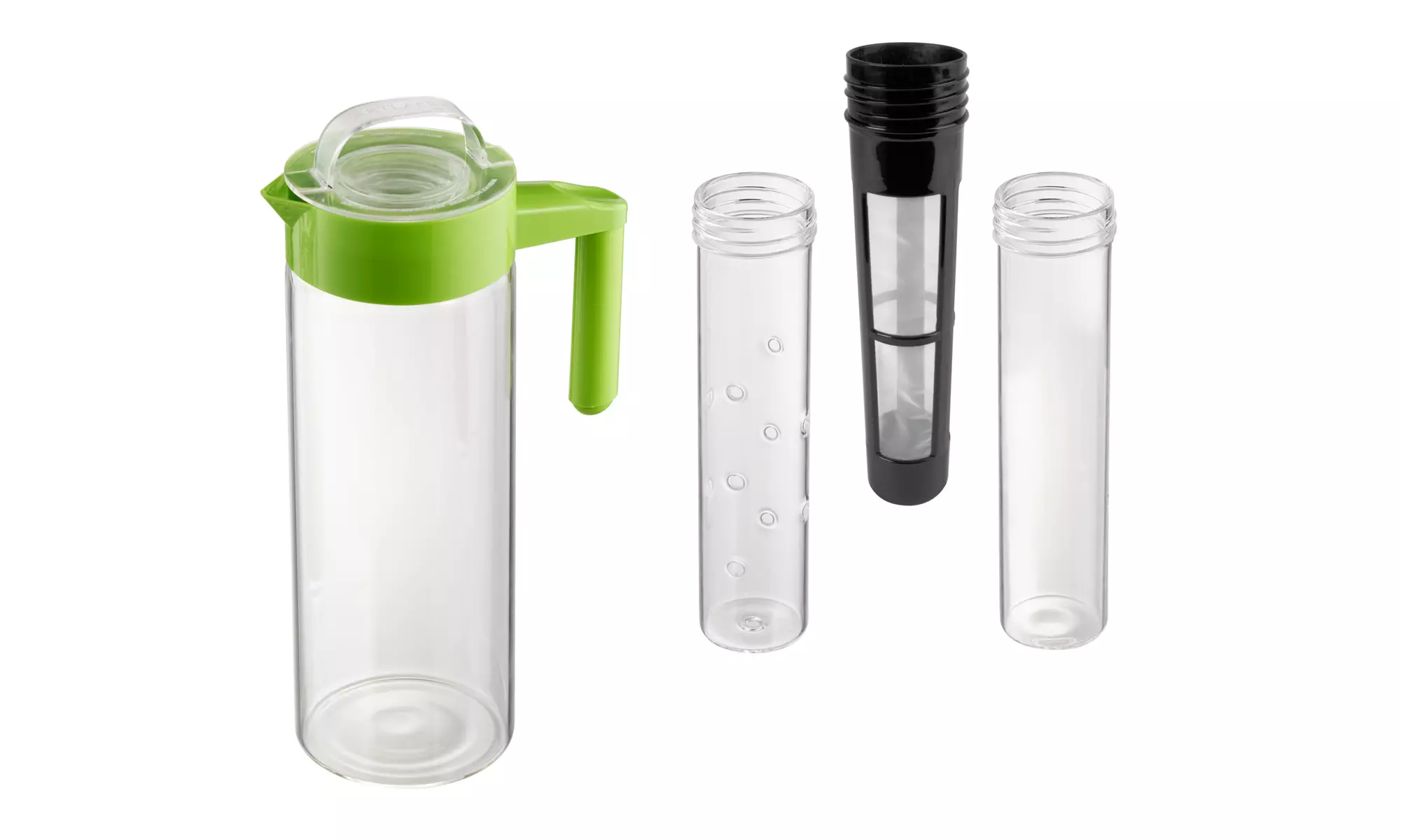 Hydra Flavor 64-oz. Glass Pitcher with Infuser, Chiller, and Strainer  - Second Medium
