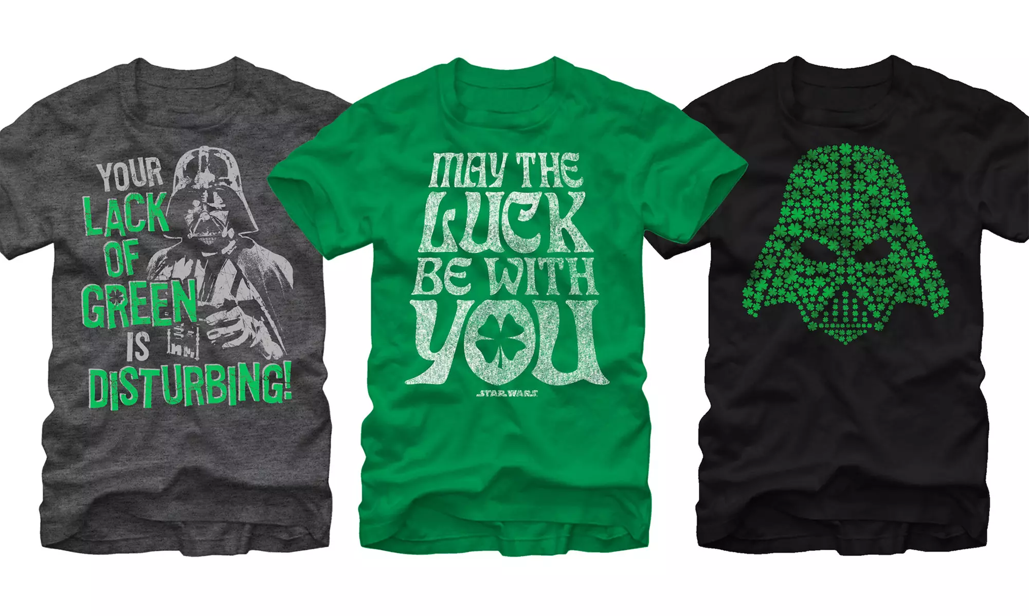 Star Wars St. Patrick's Day Men's Tees - Primary Image