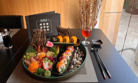 For one child: all-you-can-eat sushi and sashimi