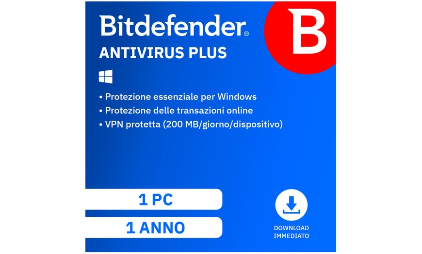 Fino a 59 su Bitdefender Antivirus, Security, Total Security e VPN 2024 Groupon