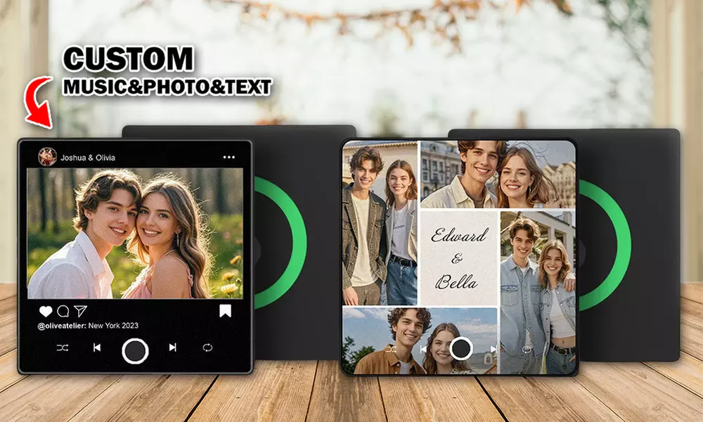 Enchant Your Space: Get a Unique Custom Spotify Fridge Magnet Today 