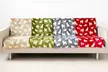 Ultra Plush Dog Silhouette Fleece Throw Blanket - Second Medium