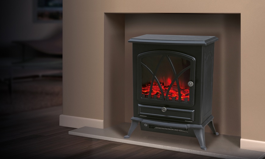 Image 4: Warmlite Electric Fireplace