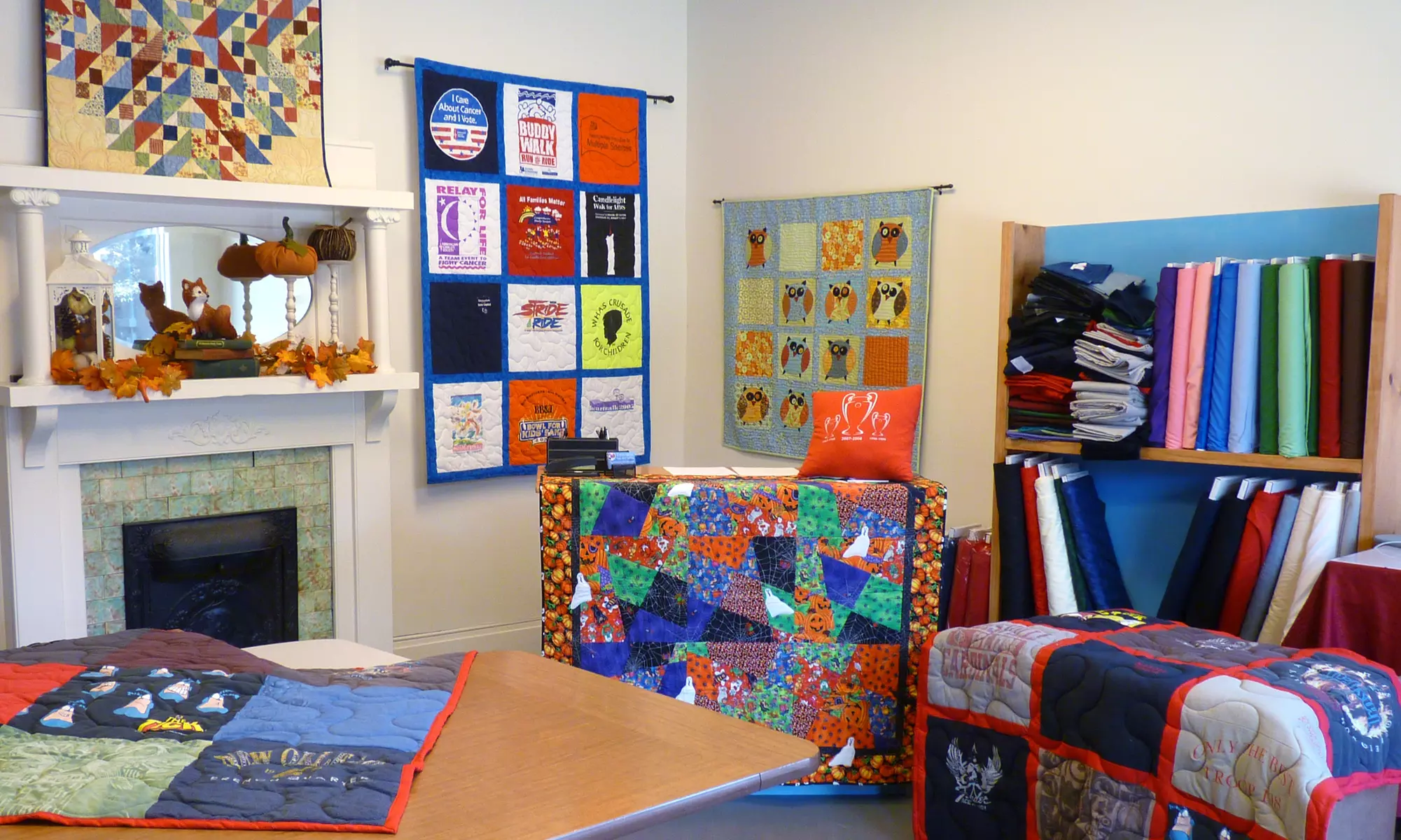 One or Three Custom T-shirt Pillows at Happy Dance Quilting (Up to 58% Off) - Primary Image