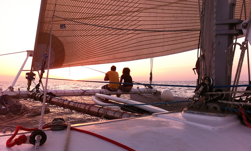 Image 4: Cap sur la Camargue : balade en catamaran avec Voile med