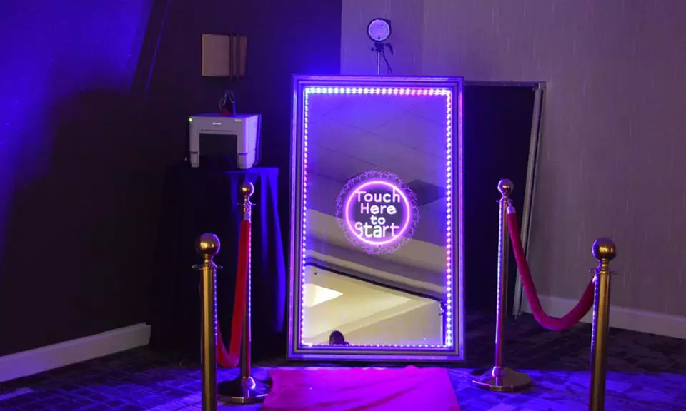 Two-, Three-, or Four-Hour Interactive Mirror Photo Booth Rental from Pic Me Photo Booth (Up to 55% Off)   - Primary Image