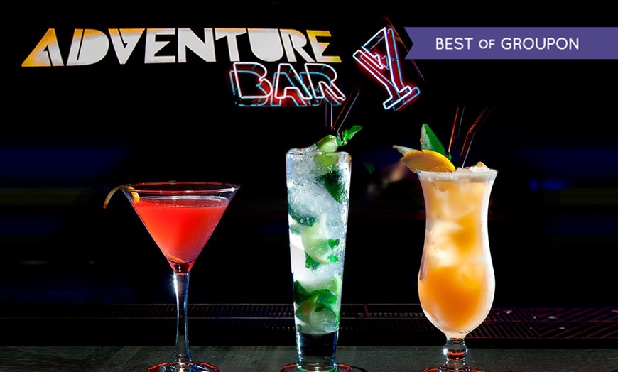 Image 1: Cocktails at Adventure Bar