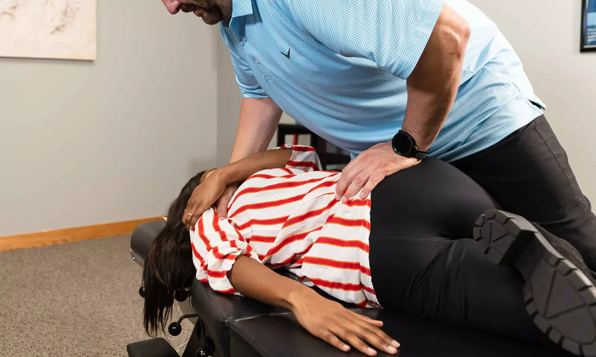 Consultation with Exam, Doctor’s Report of Findings w/ Chiropractic