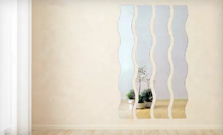 $89 for a Mirrotek Four-Piece Wave Mirror Set ($129.95 Value) - Primary Image