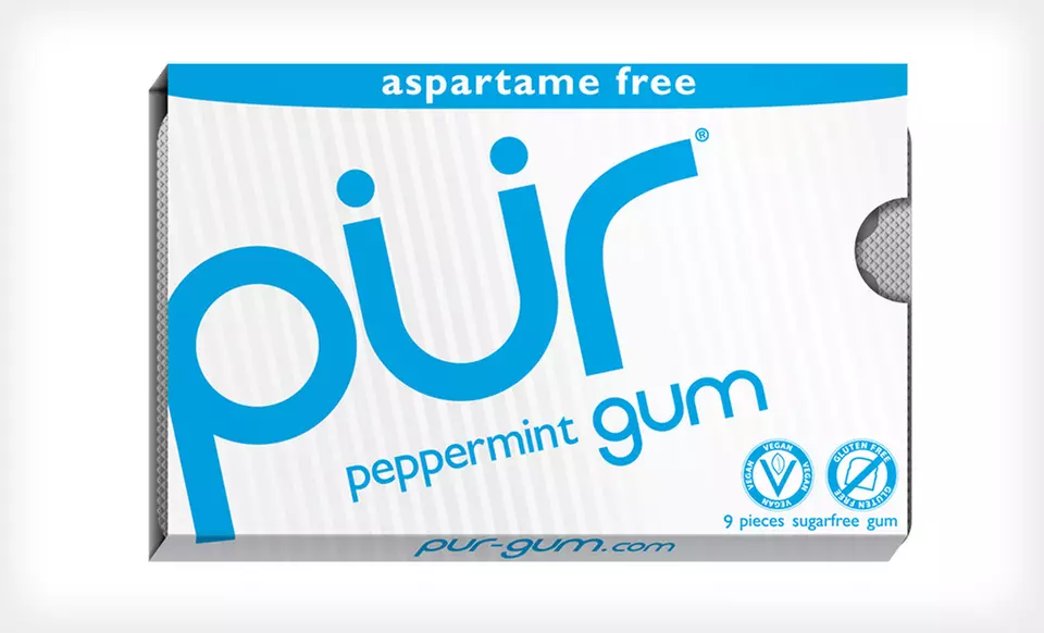 Pur Gum 24-Pack. Multiple Flavors Available. - Second Medium