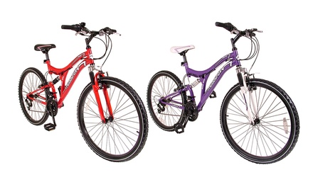 Muddyfox phoenix 24 inch dual suspension bike new arrivals