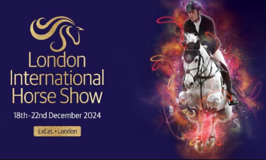 Image 1: The London International Horse Show at ExCeL - 18th-20th December 2024