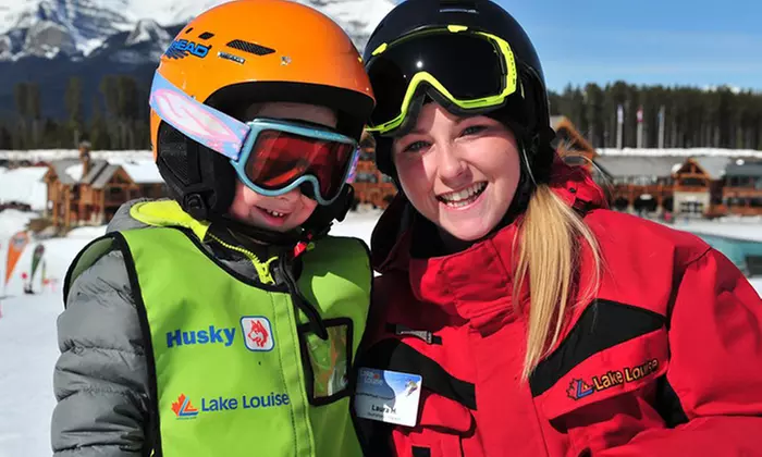 Kid's Lift Ticket and Ski Lesson at Lake Louise Ski Resort (Up to 28% Off). Two Options Available.  - Second Medium