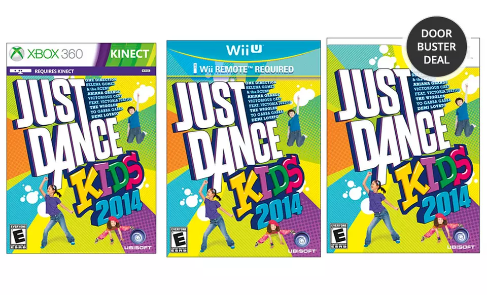 Just Dance Kids 2014 for Xbox 360 Kinect, Wii, or Wii U. Free Returns. - Primary Image