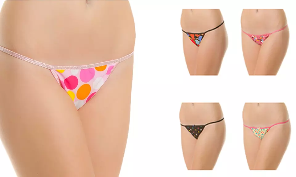 Women's Thong Underwear (20-Pack) - Second Medium