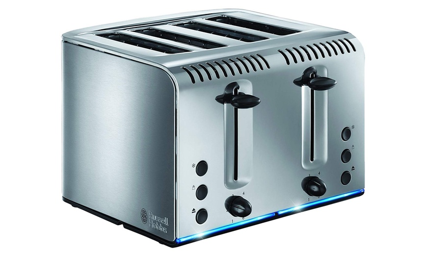 Image 2: Russell Hobbs Four-Slice Toaster