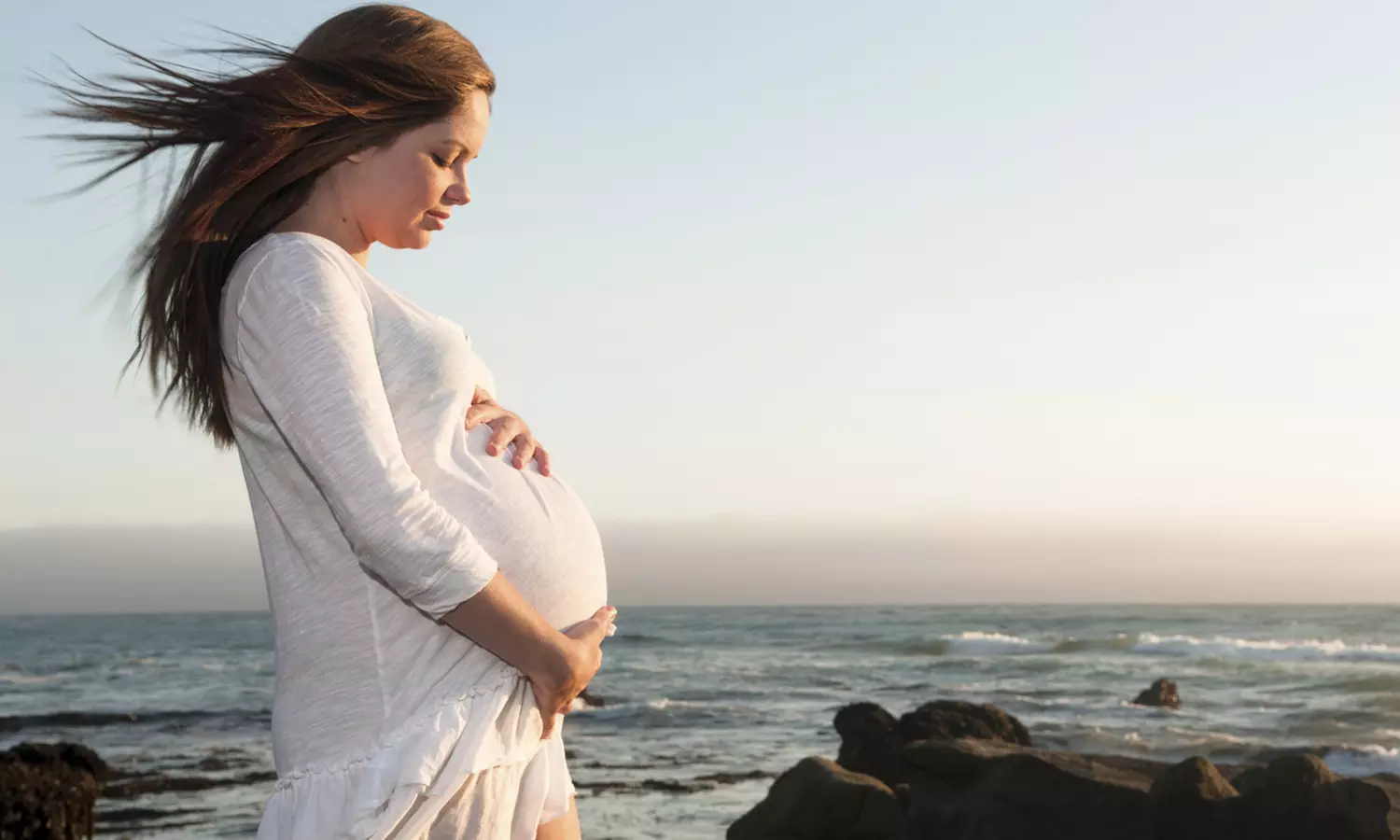 One On-Location Maternity Photo Shoot with 3 or 5 Digital Images from Maya Mouis - Photo Atelier (Up to 64% Off) - Primary Image
