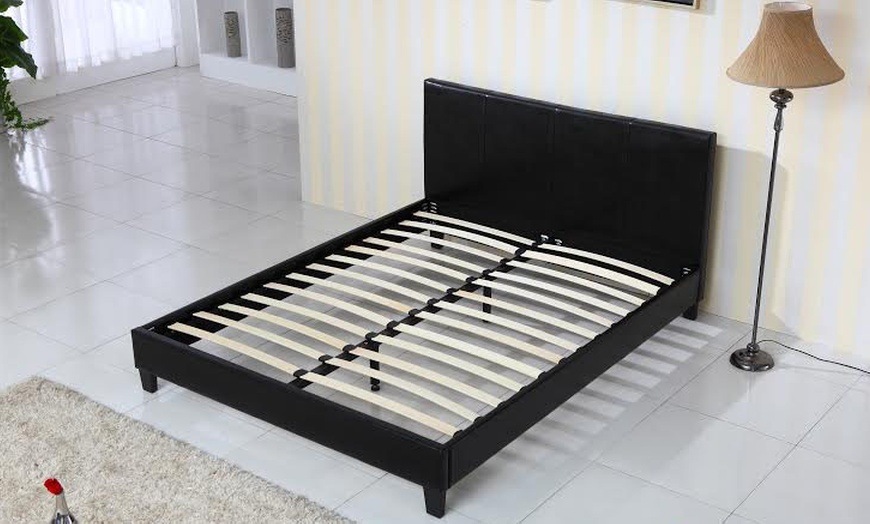 Image 2: London Bed Frame and Mattress